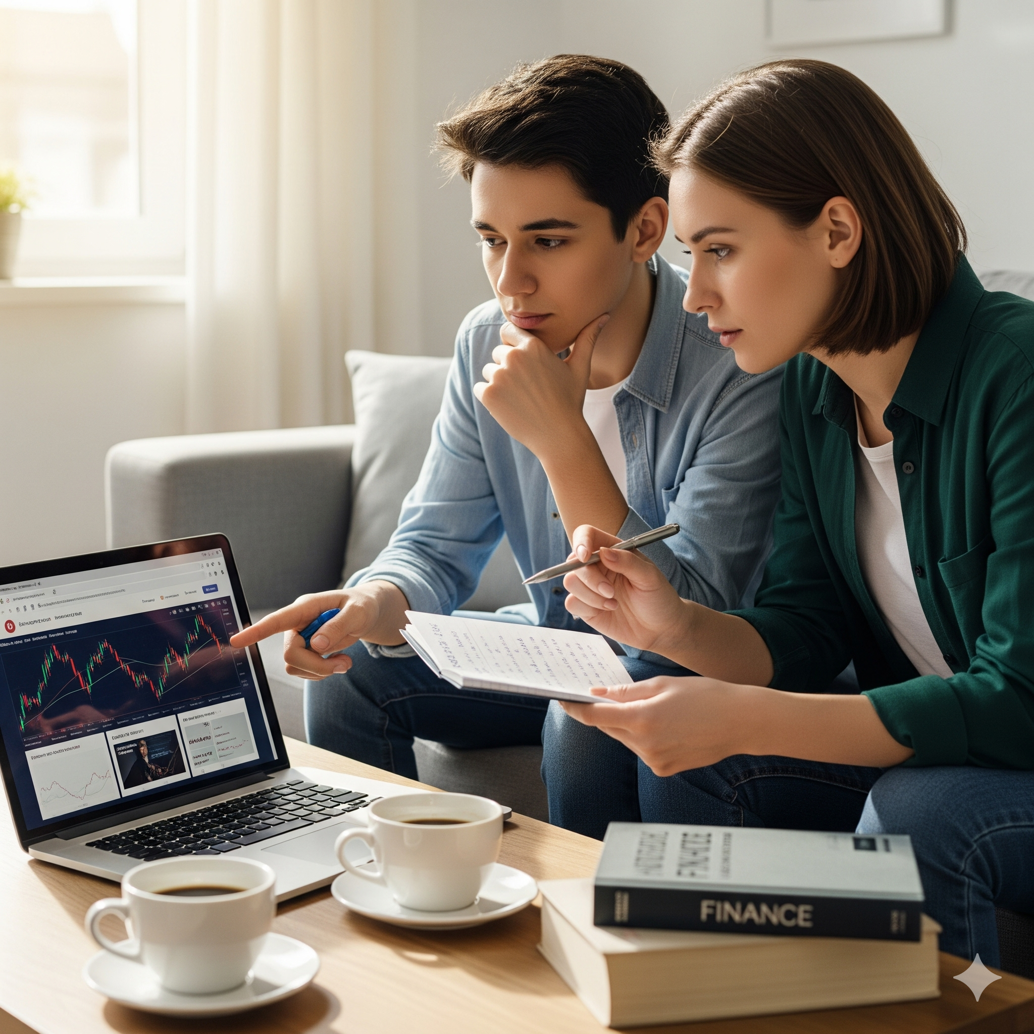 Katerega brokerja izbrati? Zmedena vlagatelja, mlada investitorja IBRK, investiranje, trgovanje, Trade Republic, N26