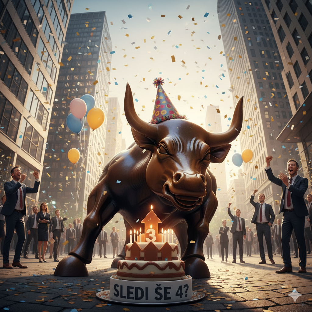 Bik, S&P 500, rast. borza