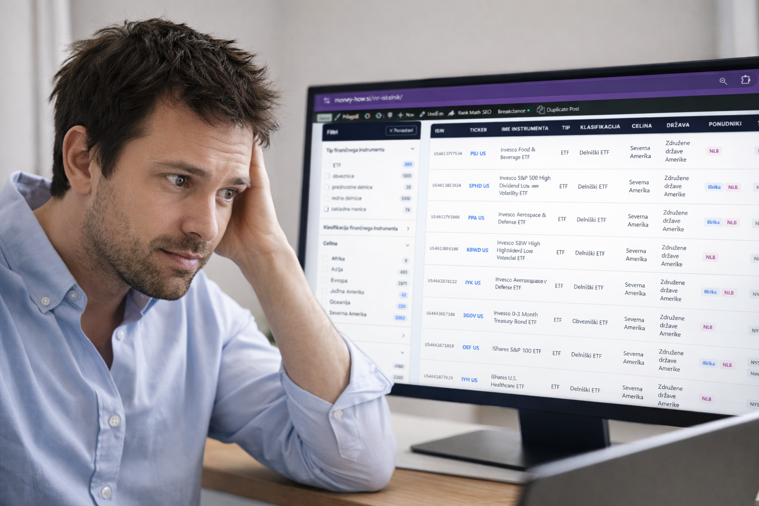 INR, Individualni naložbeni računi, KID