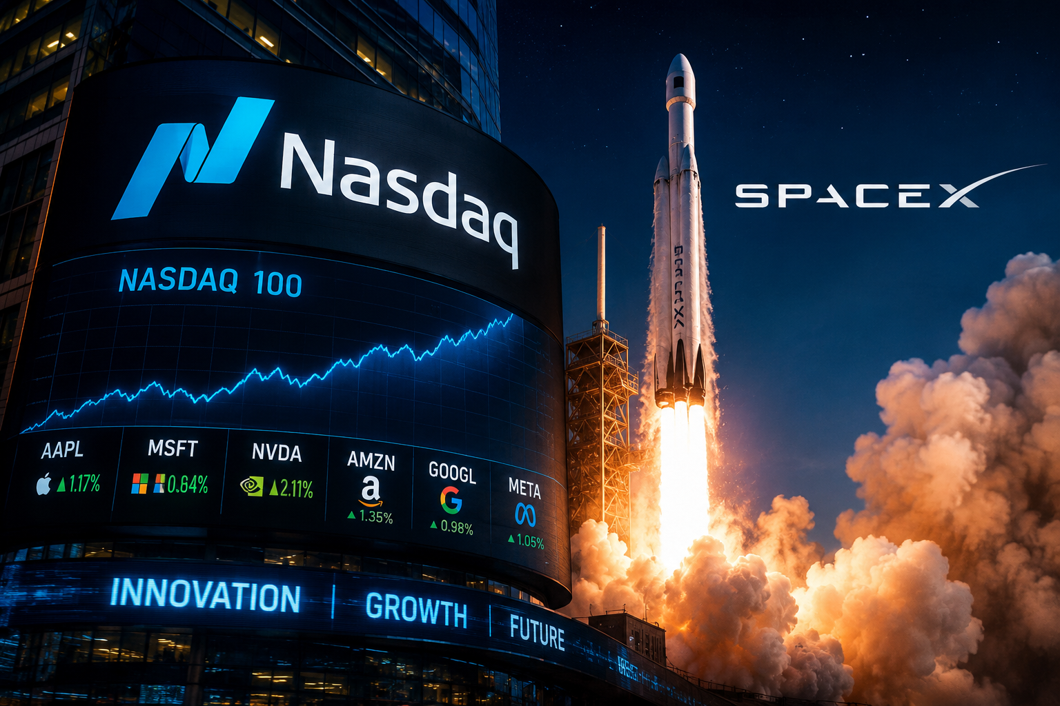 SpaceX, Nasdaq, ETF