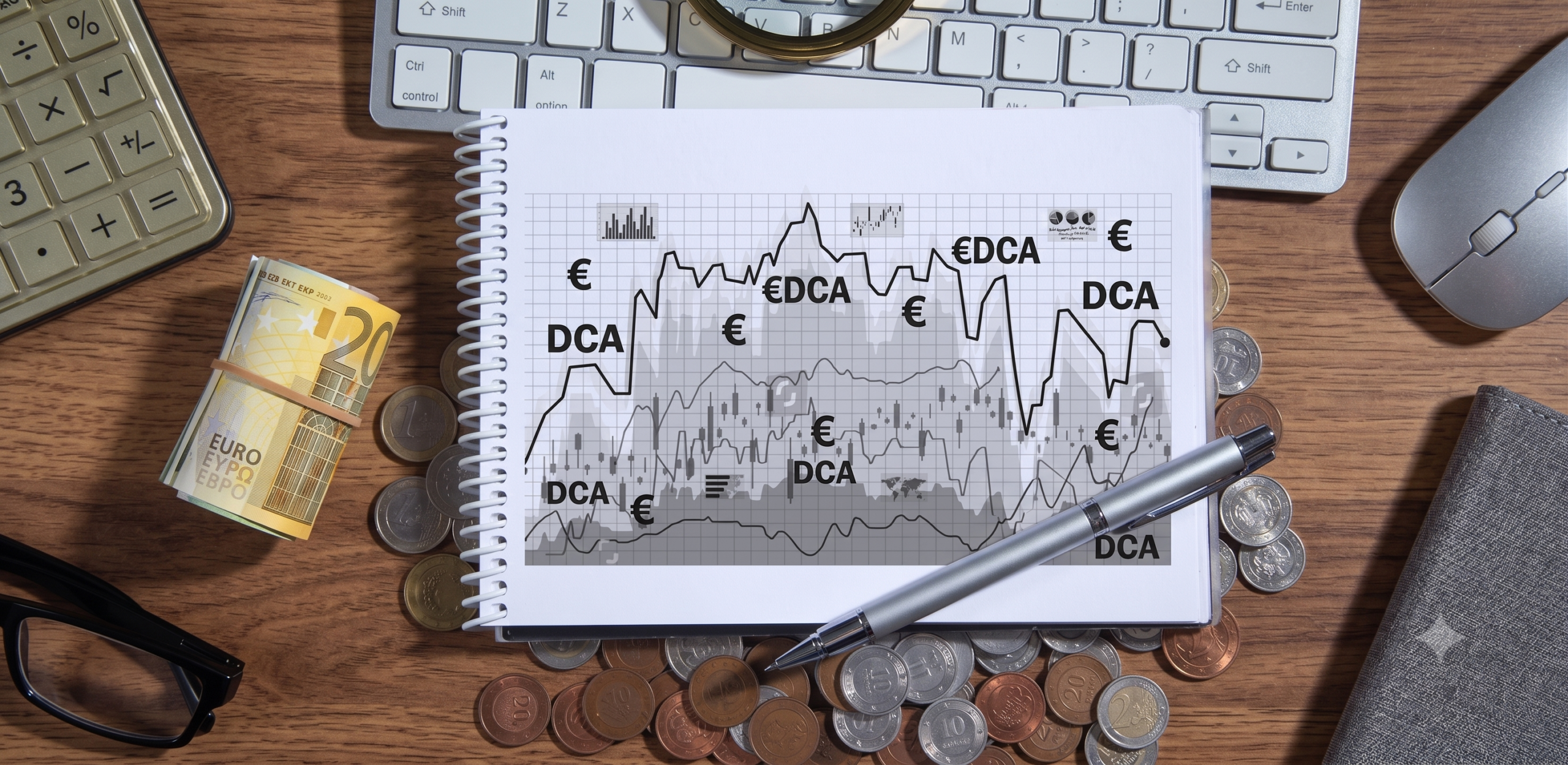 DCA, ETF, povprečenje nakupov, psihologija denarja